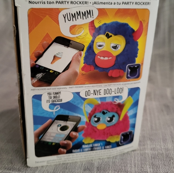 Furby Party Rockers Twittby Electronic Interactive Plush 2012 Hasbro in Box - Picture 4 of 10